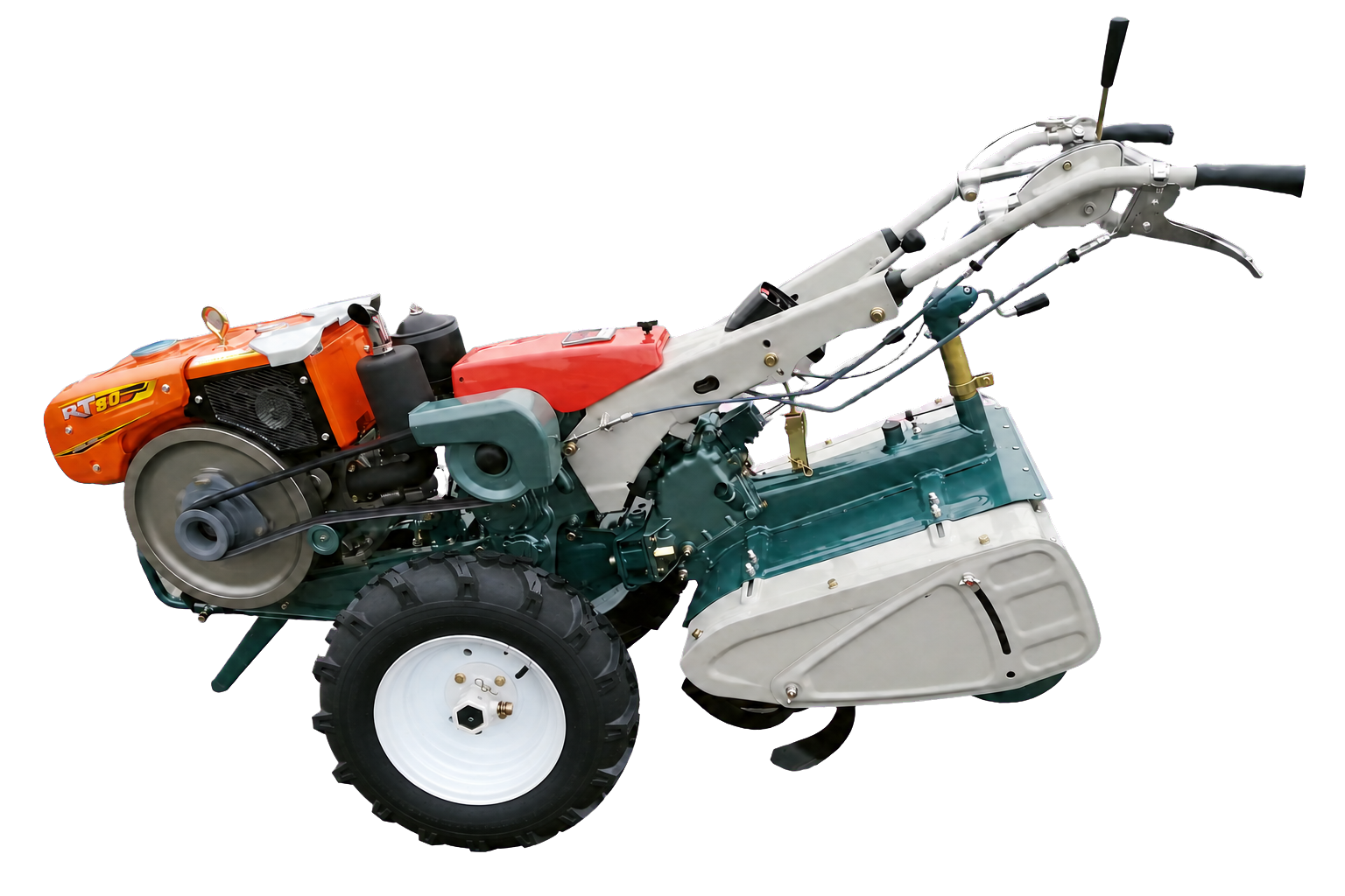 Traktor tangan MUBOTA M80 dengan mesin diesel RT90DI